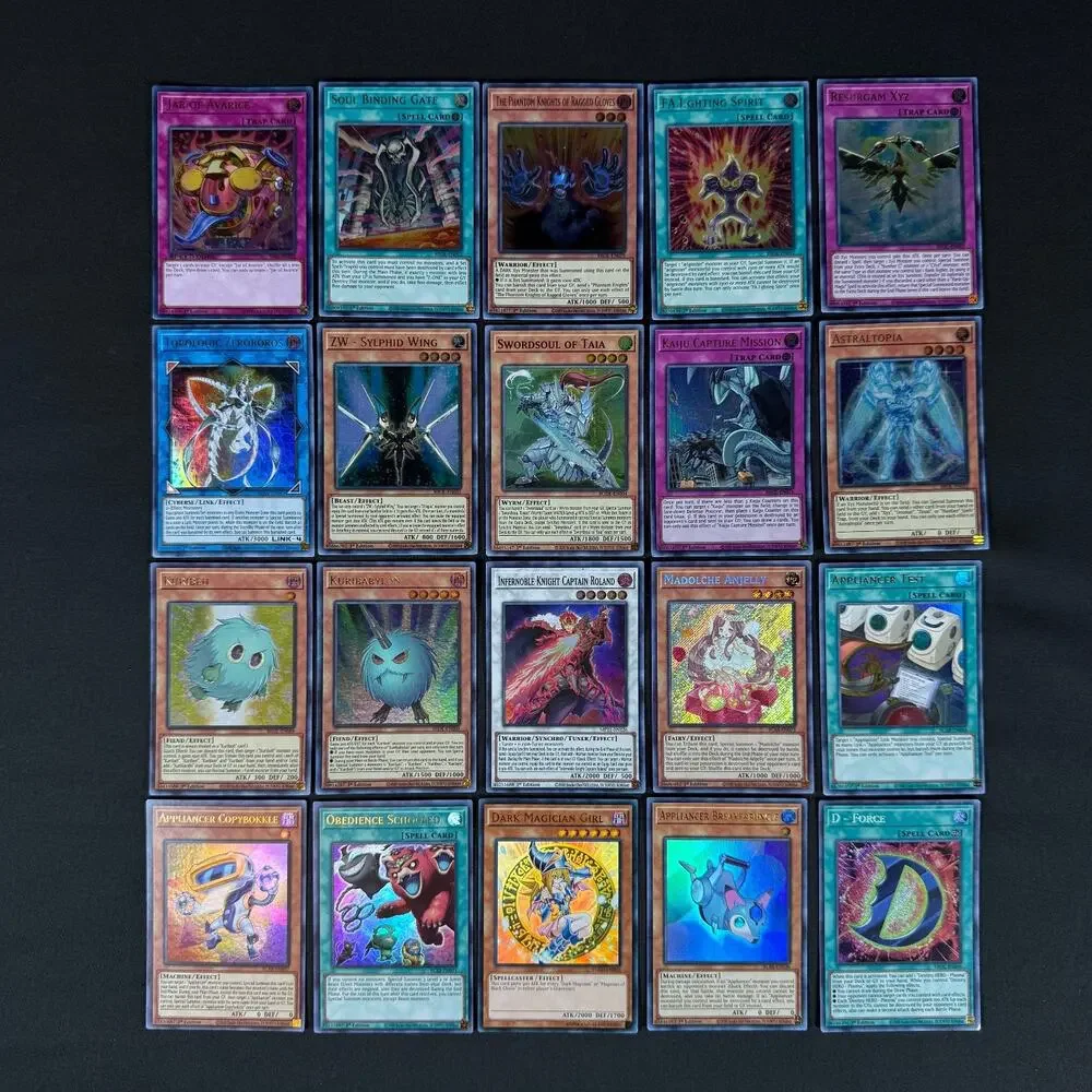 lot of 20 yu-gi-oh! holo cards vintage/modern 1st edition/regular yugioh